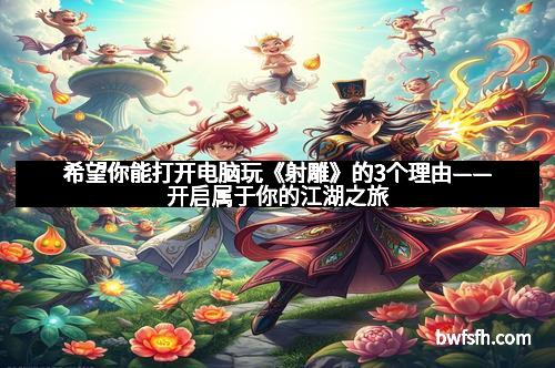 希望你能打开电脑玩《射雕》的3个理由——开启属于你的江湖之旅