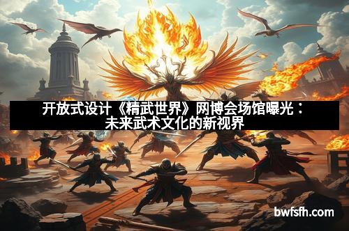 开放式设计《精武世界》网博会场馆曝光：未来武术文化的新视界
